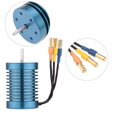 MOTOR BRUSHLESS 3930KV 4 POLOS PARA 1/10 RC SENSORLESS 3650 RM3131